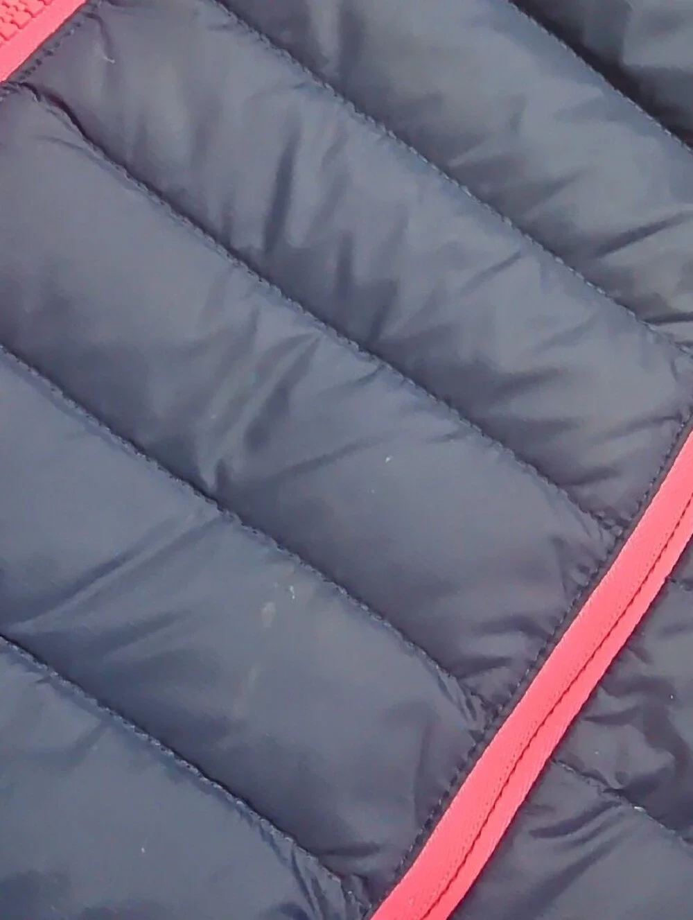 Vineyard Vines Navy Vest with Pink Trim
